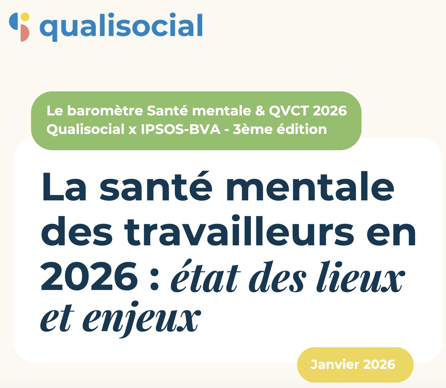 Baromètre de la Santé mentale